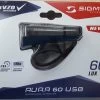 Sigma Aura 60 USB Frontleuchte -Hochwertiger Fahrradkomponentenladen sigma aura 60 usb frontleuchte